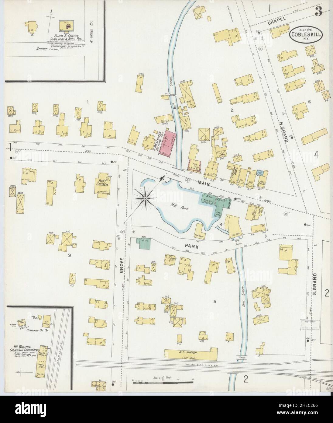 Cobleskill new york map hires stock photography and images Alamy