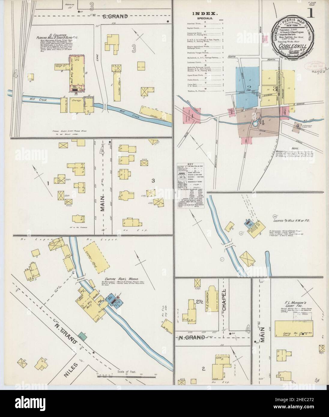 Cobleskill new york map hires stock photography and images Alamy