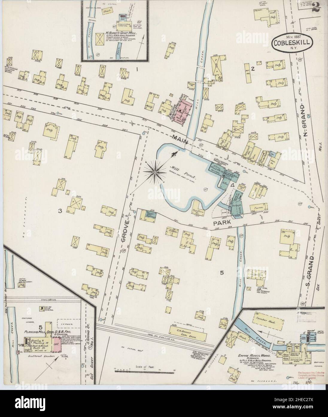 Map of cobleskill new york hires stock photography and images Alamy