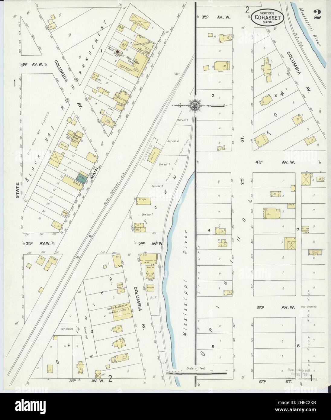 Map of cohasset minnesota hires stock photography and images Alamy