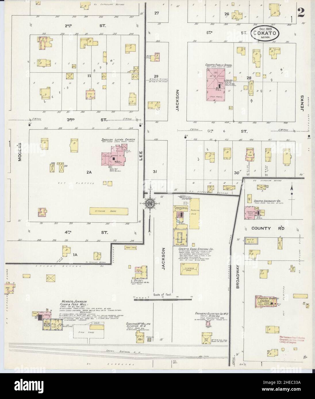 Map of cokato hires stock photography and images Alamy