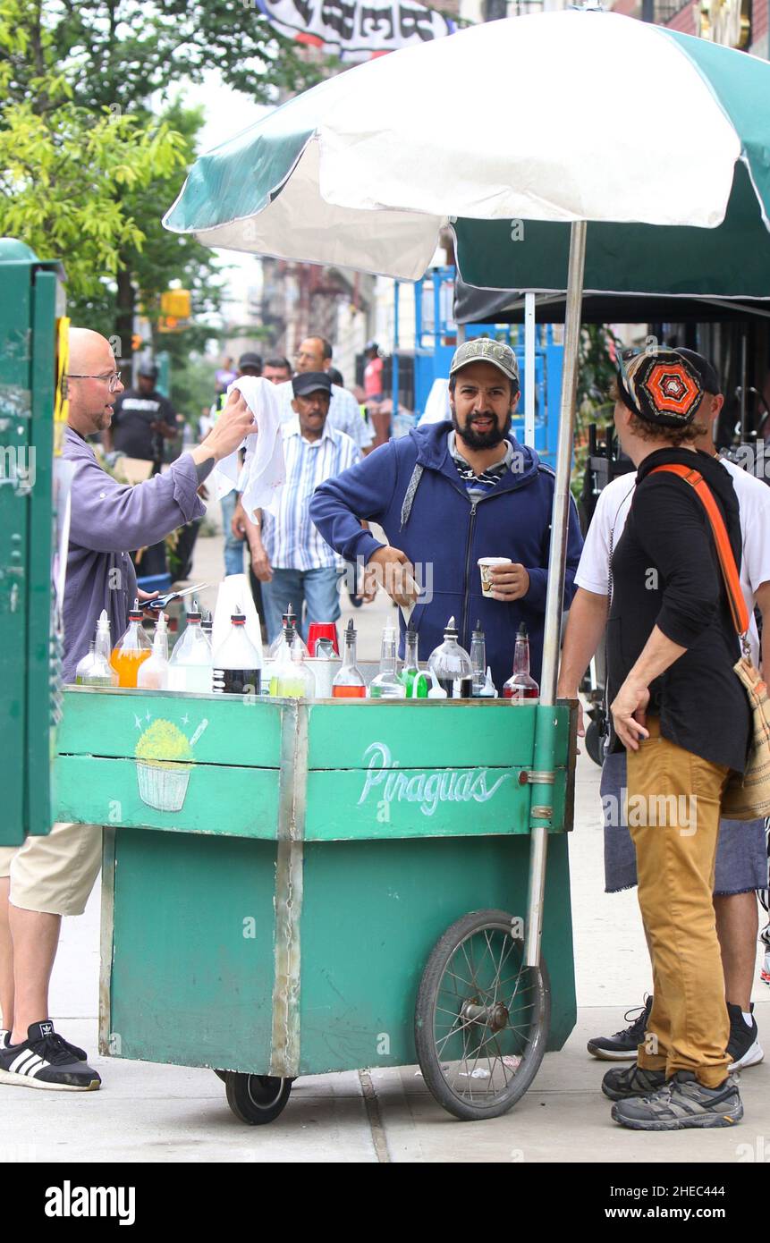 New York - NY - 20190621 Lin Manuel Miranda and Christopher Jackson ...