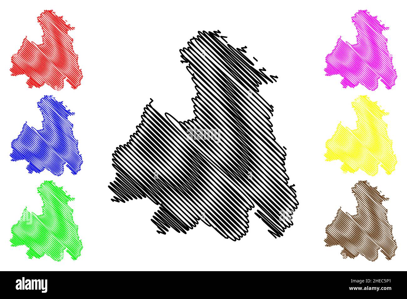 Umaria district Stock Vector Images Alamy