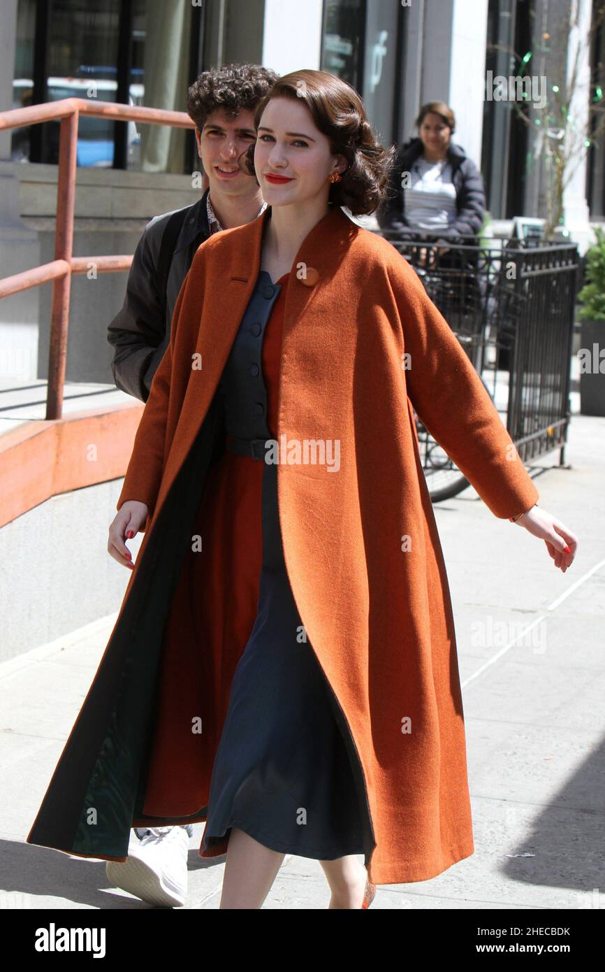 New York NY 20190417 Rachel Brosnahan and Sterling K. Brown