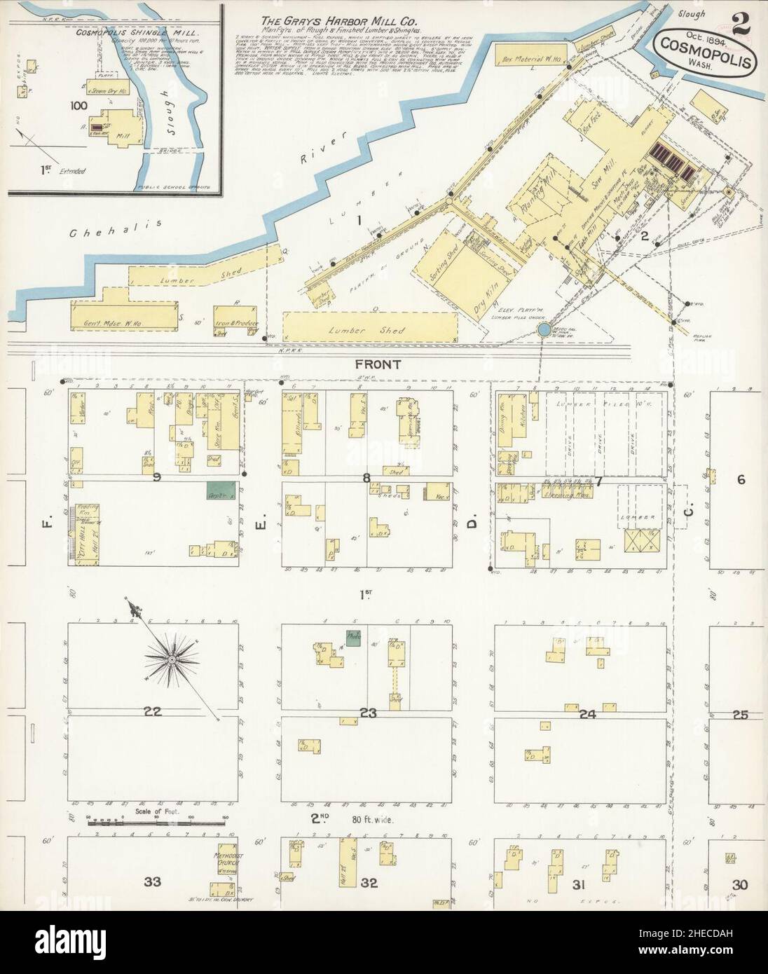 Map of cosmopolis hires stock photography and images Alamy