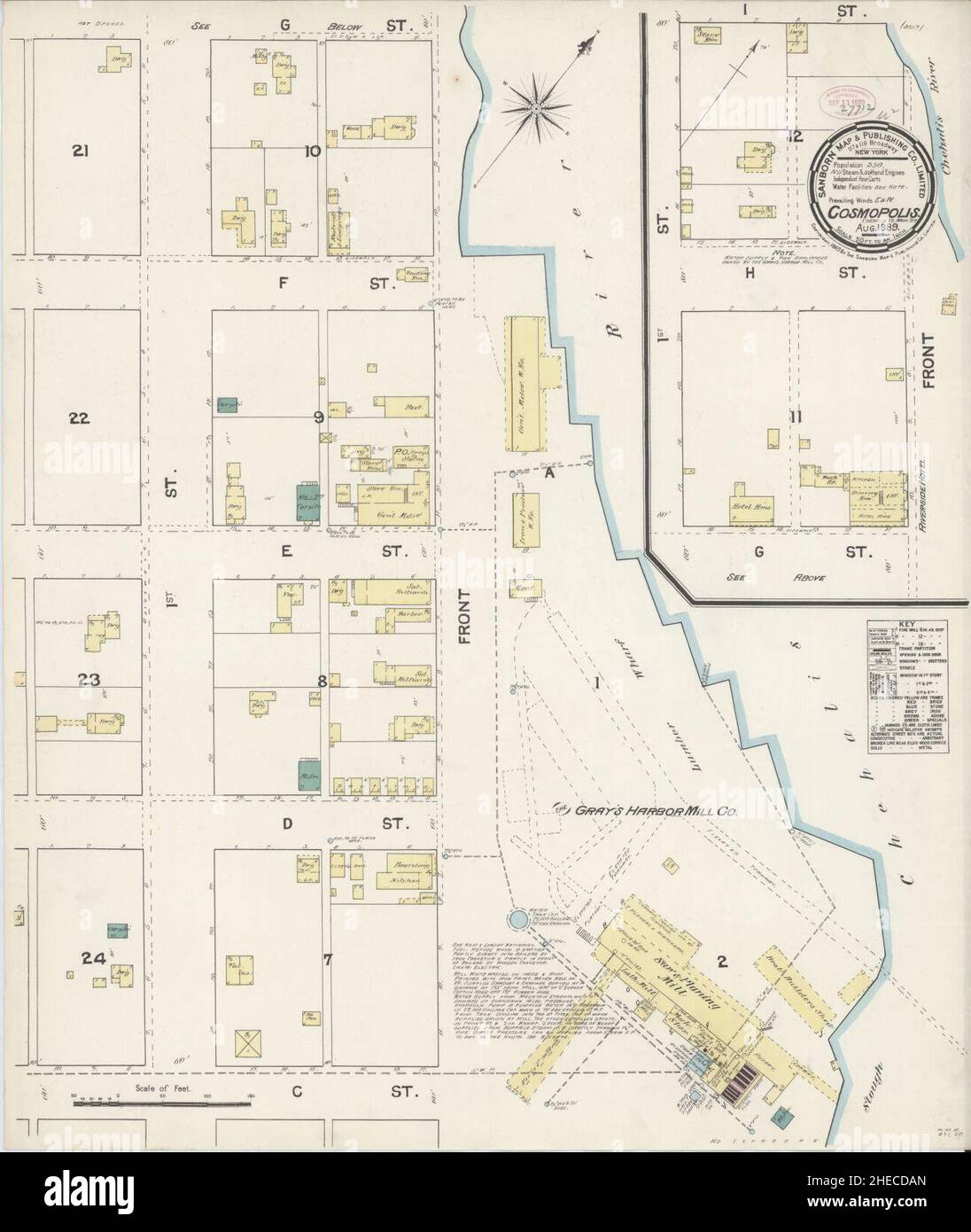 Map of cosmopolis hires stock photography and images Alamy
