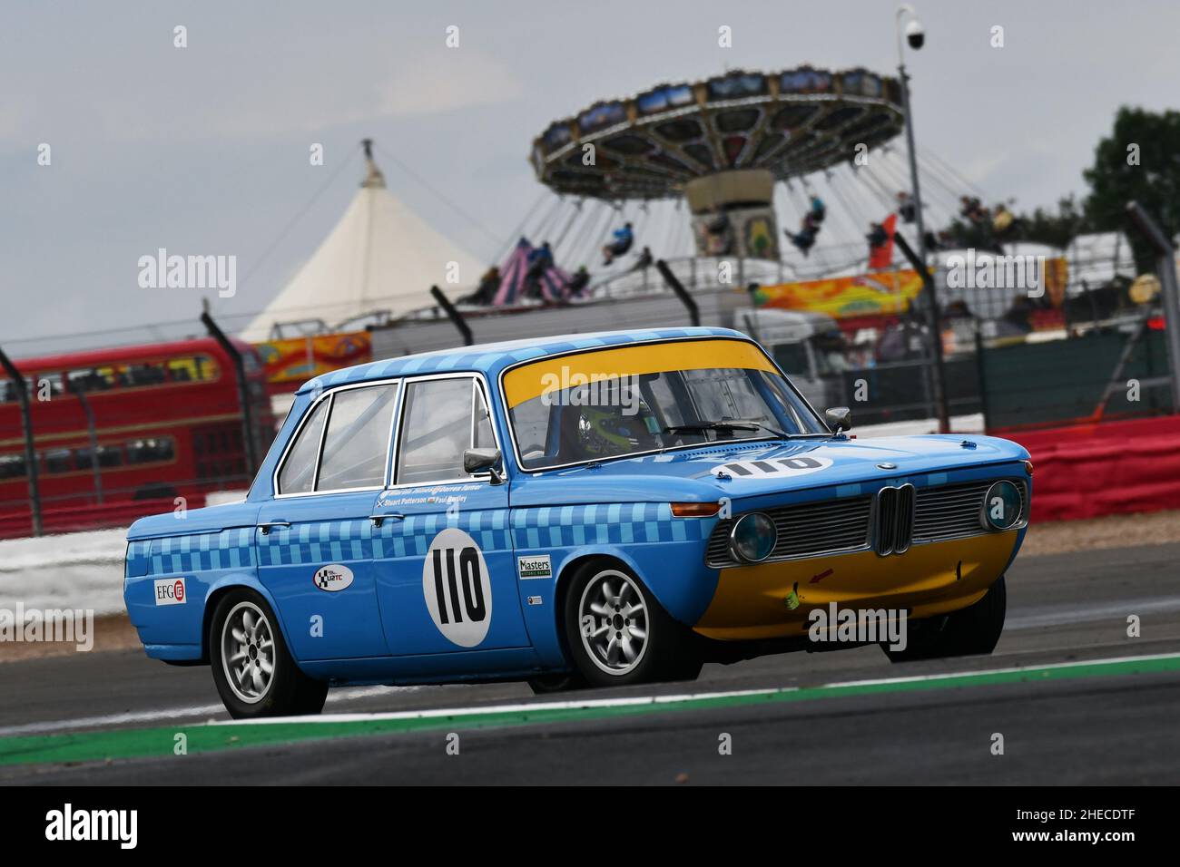 Harry Mailer, BMW 1800Ti, Touring Car Racing from the 1960s, a 45 minute race for one or two drivers with a compulsory pit stop, Transatlantic Trophy Stock Photo