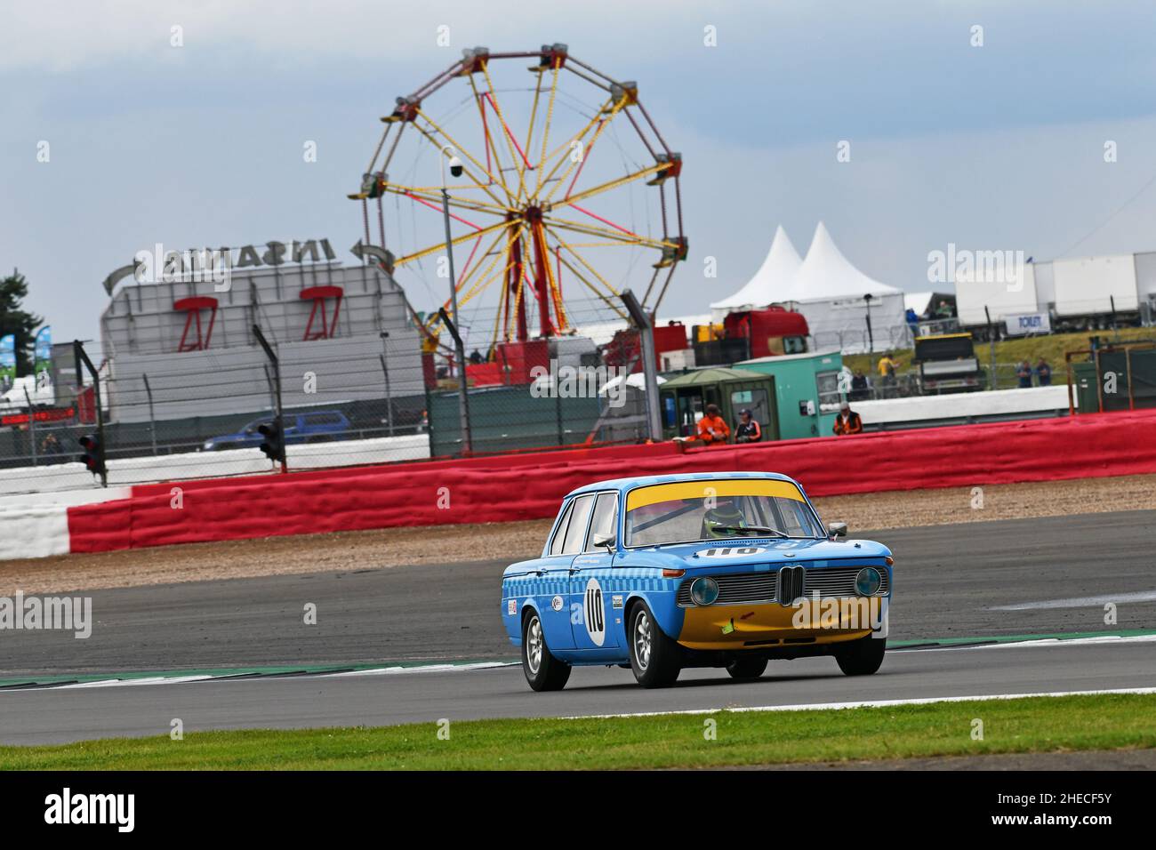 Harry Mailer, BMW 1800Ti, Touring Car Racing from the 1960s, a 45 minute race for one or two drivers with a compulsory pit stop, Transatlantic Trophy Stock Photo