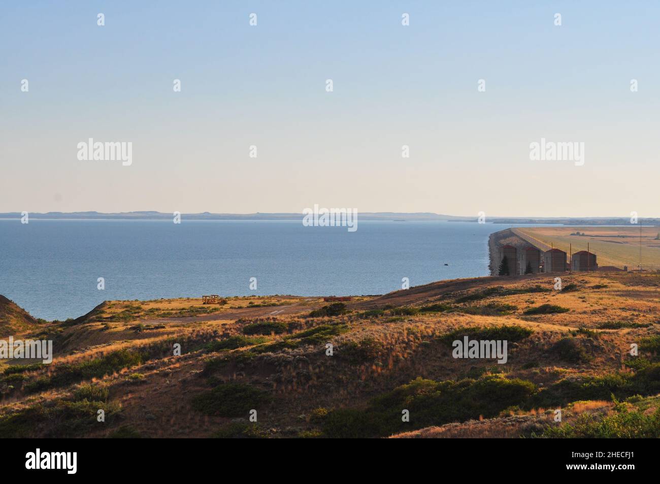 Fort Peck Dam, Montana Stock Photo Alamy