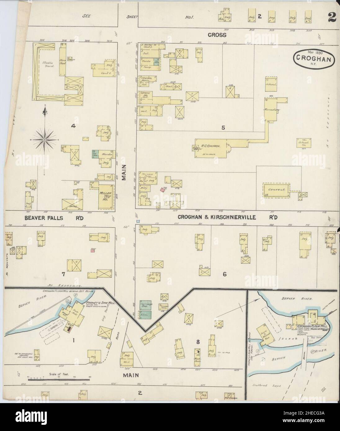 Croghan map hires stock photography and images Alamy