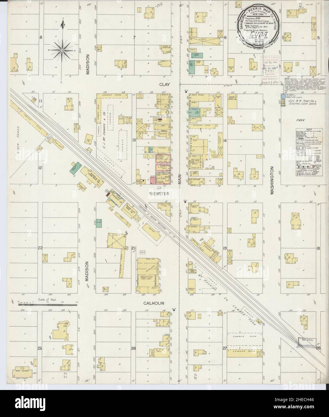Map of cuba city wisconsin hires stock photography and images Alamy
