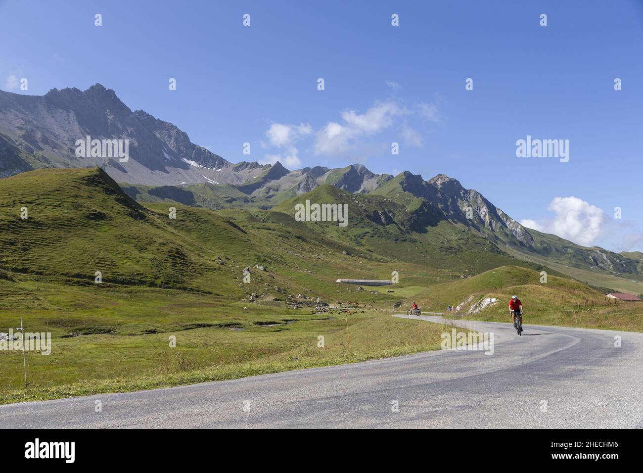France, Savoie, BeaufortsurDoron, Beaufortain massif, cormet de