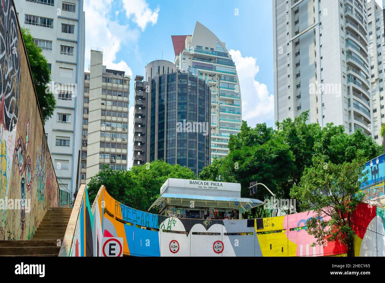 Buildings near Paulista Avenue, in Sao Paulo, Brazil (Brasil) - a Royalty  Free Stock Photo from Photocase