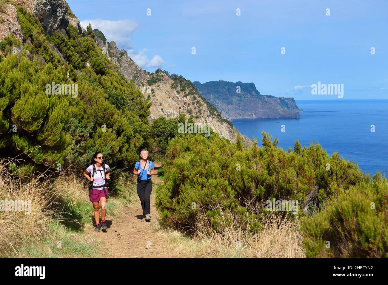 Portugal, Madeira Island, hike from Machico to Porto da Cruz by the
