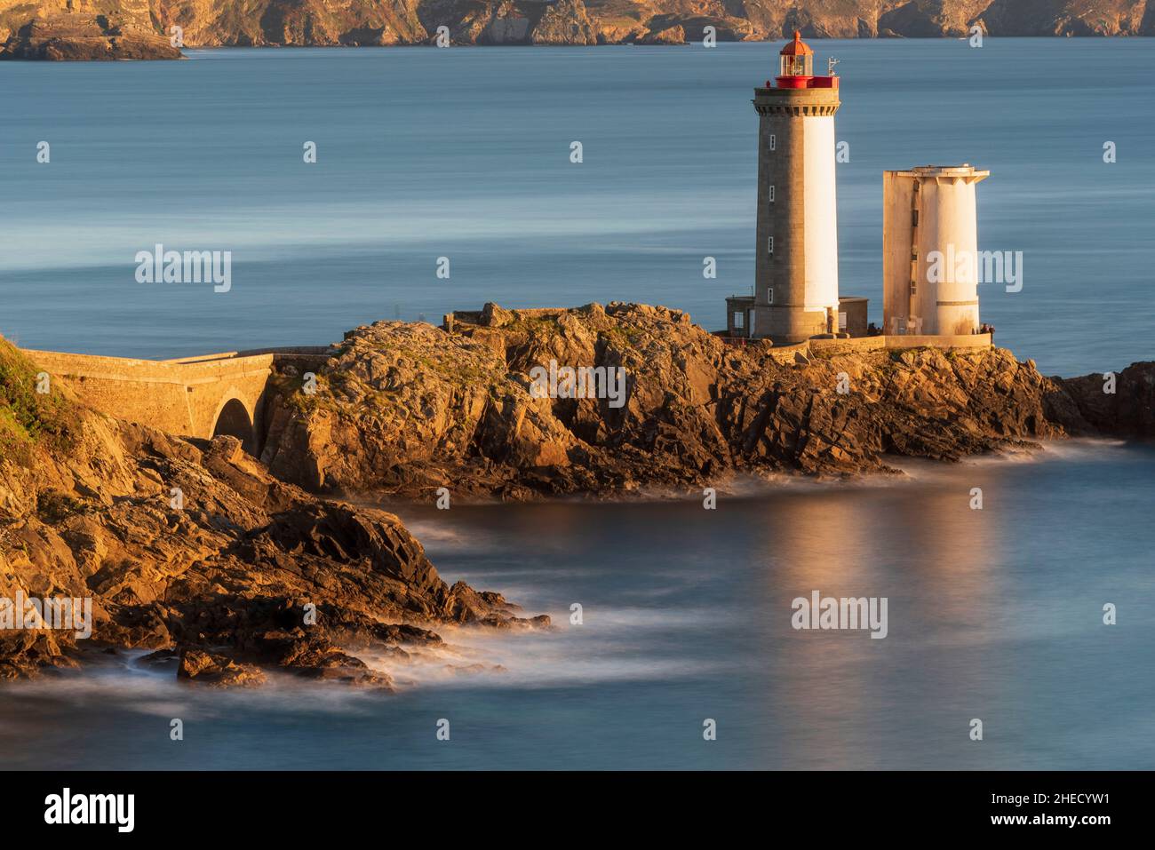 France, Finistere, Iroise Sea, Goulet de Brest, Plouzane, Pointe du