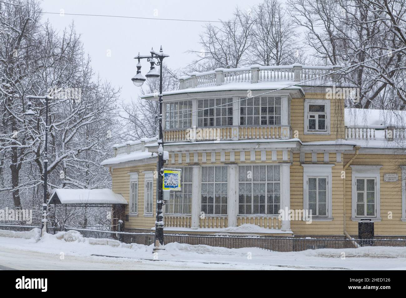 Kitaev's House, Pushkin, Saint Petersburg, Russia. Stock Photo