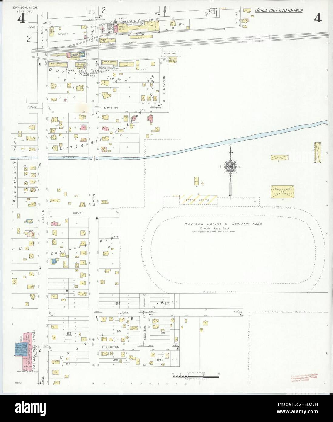 Map of davison hires stock photography and images Alamy
