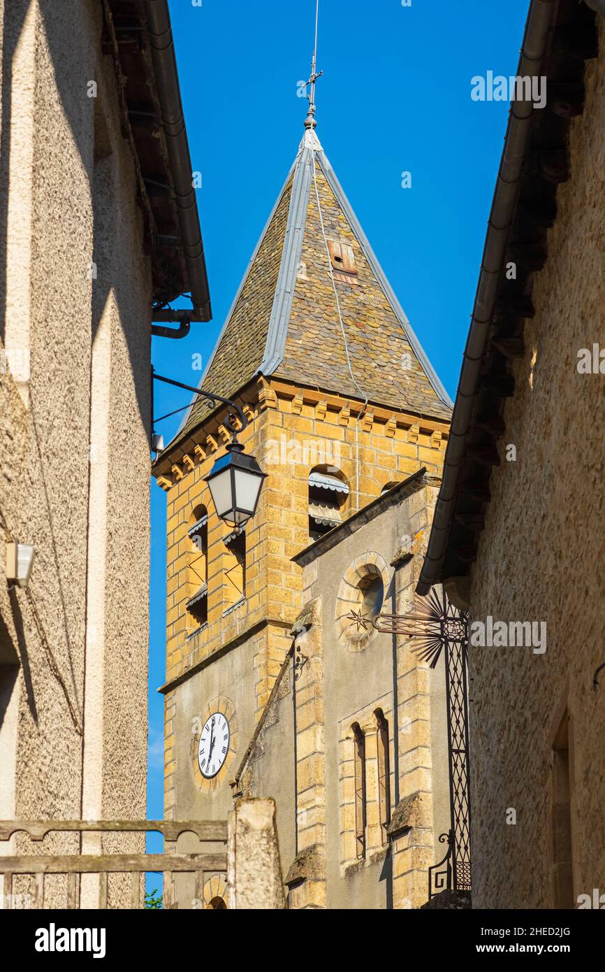 France, Lozere, Mont Lozere et Goulet, Le Bleymard on the Stevenson