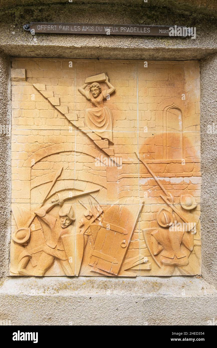 France, HauteLoire, Pradelles, labelled Les Plus Beaux Villages de