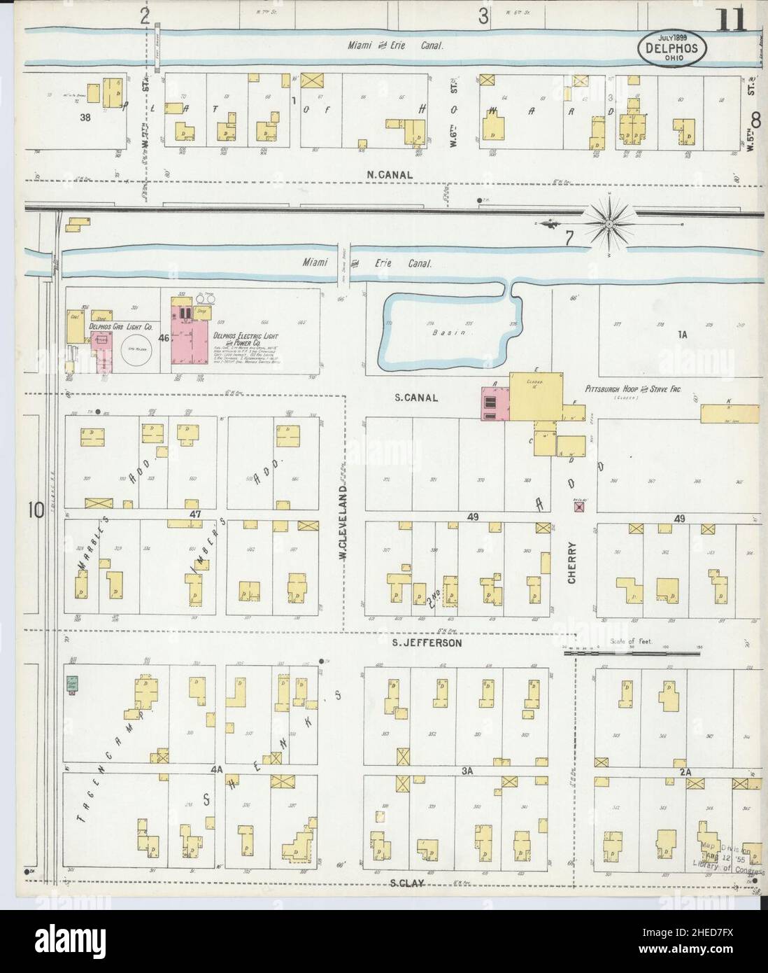 Van wert ohio map hires stock photography and images Alamy