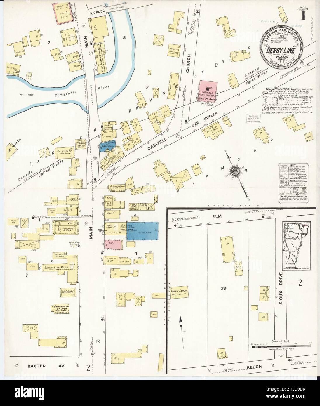 Derby line vermont archive hires stock photography and images Alamy