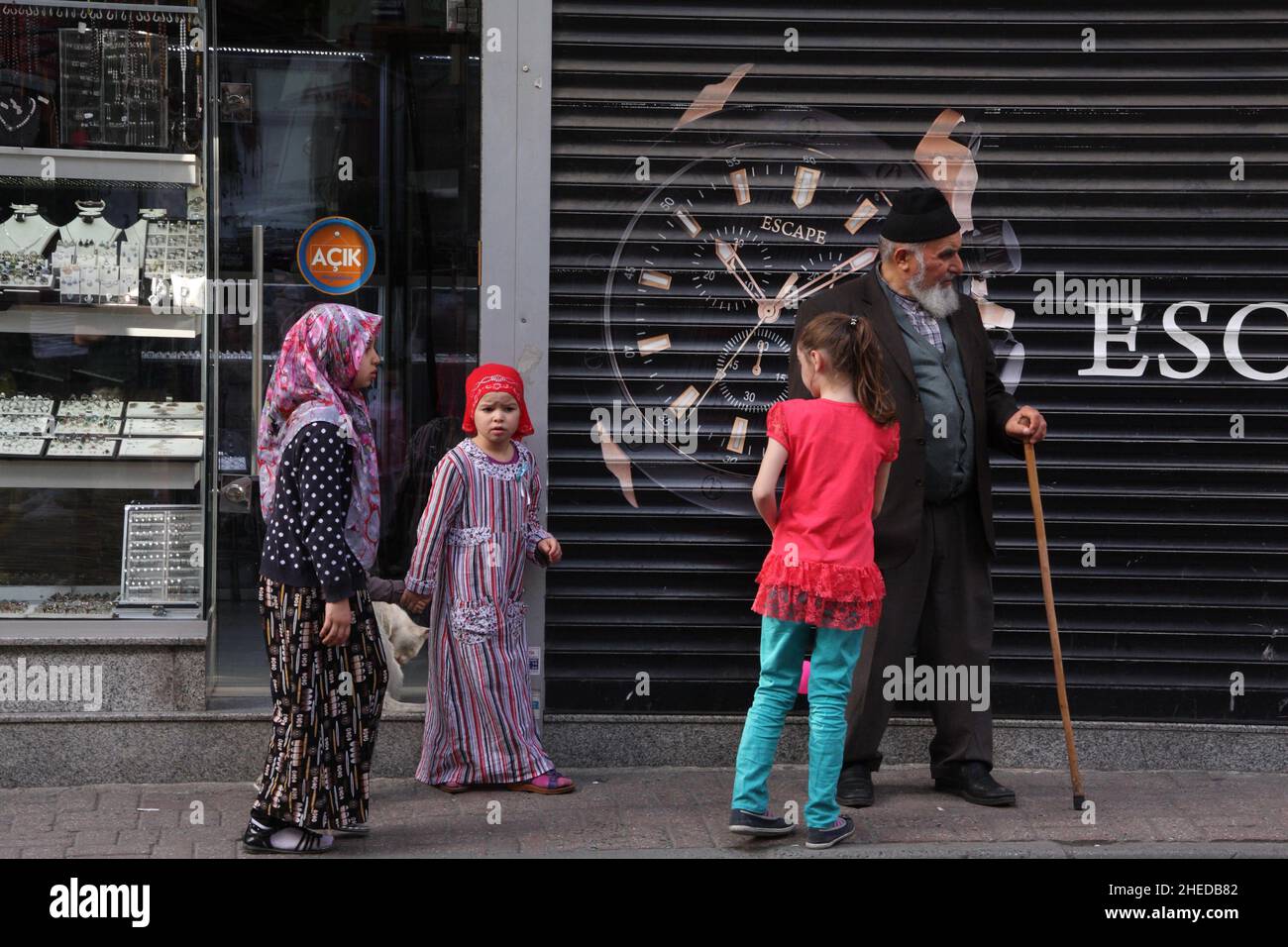 Turkey urban children hi-res stock photography and images - Alamy
