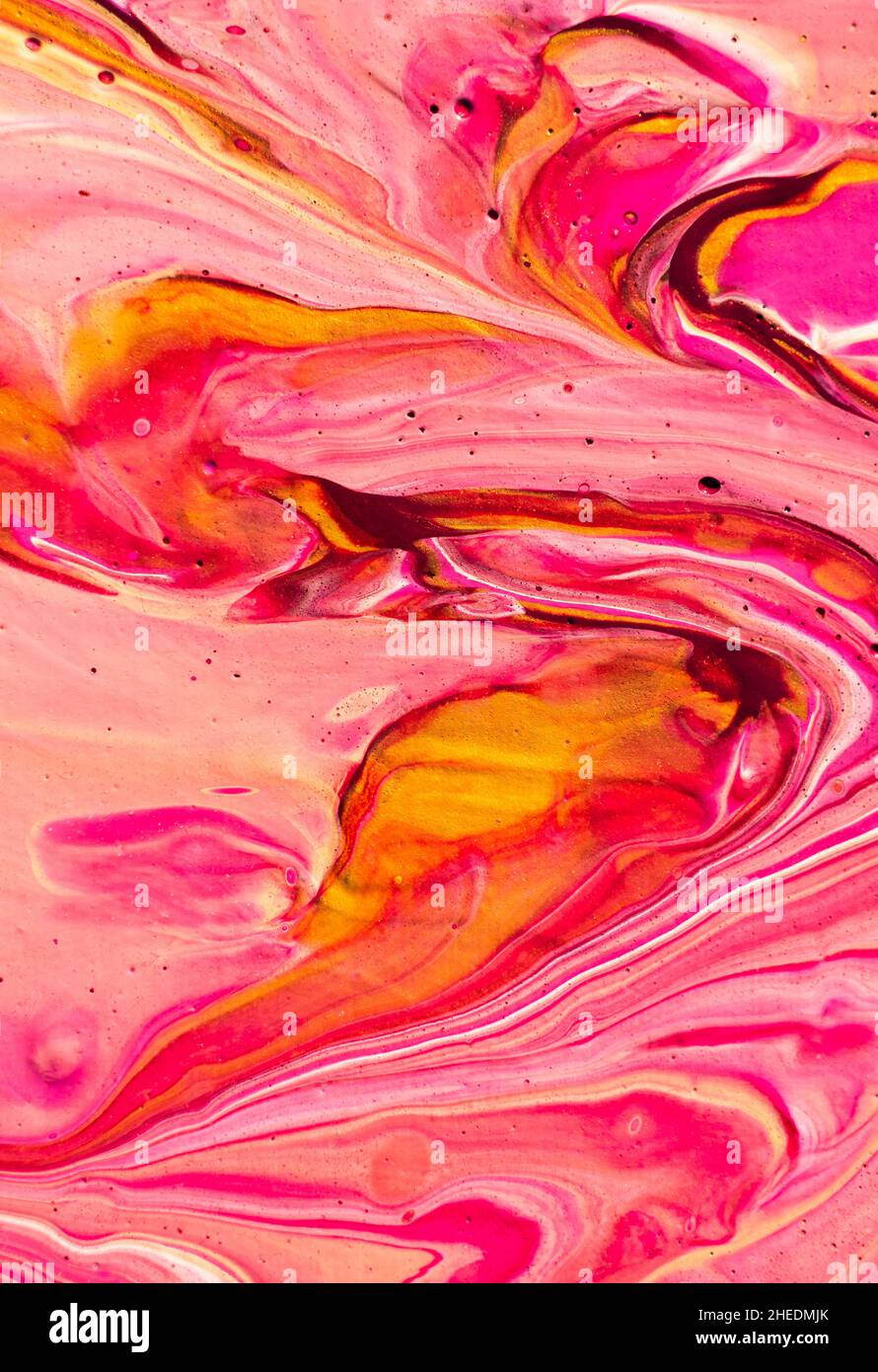 Fluid art painting. Abstract decorative marble texture Stock Photo - Alamy