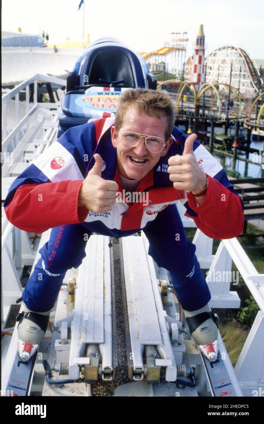 Eddie the eagle hi-res stock photography and images - Alamy