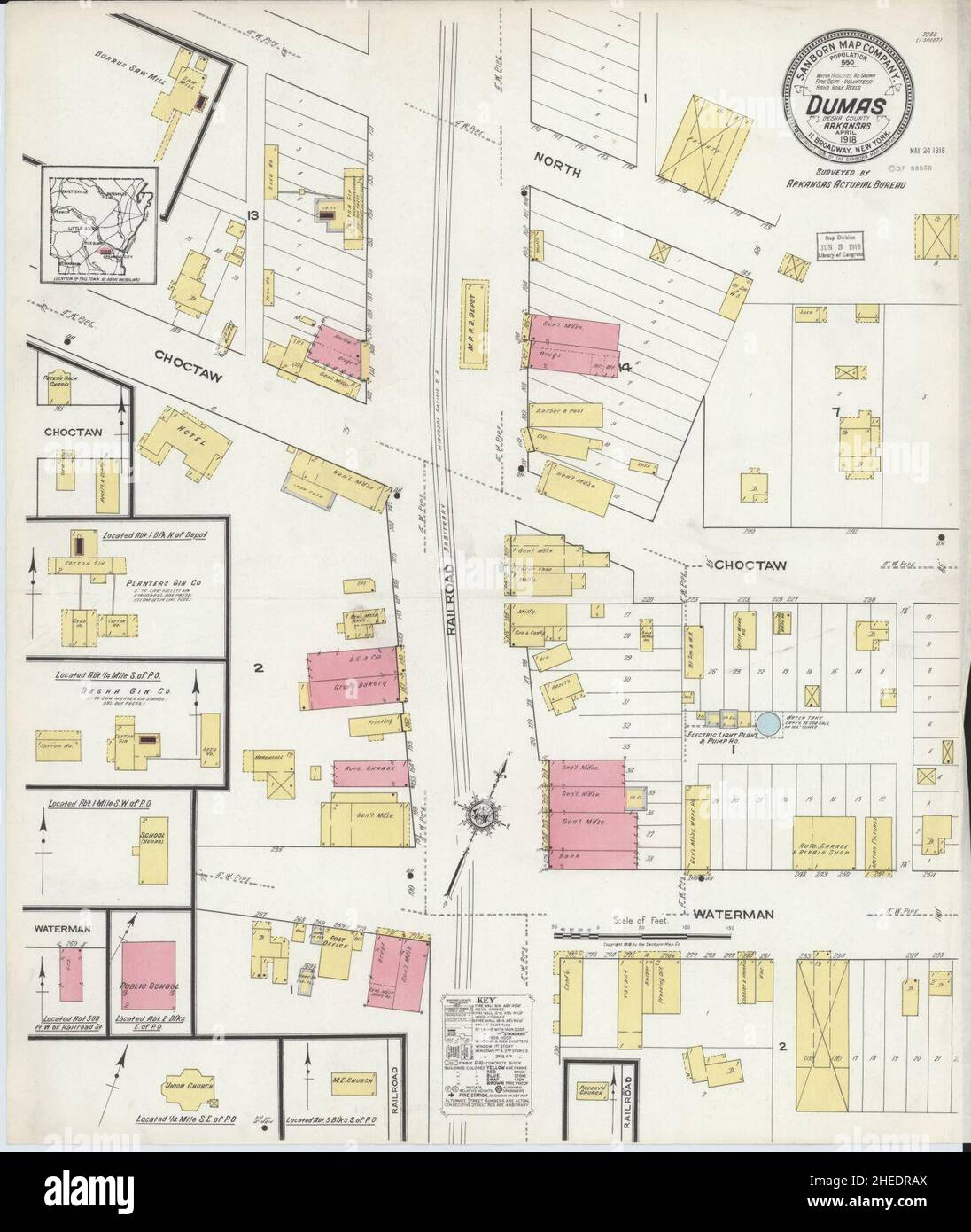 Dumas arkansas map hires stock photography and images Alamy