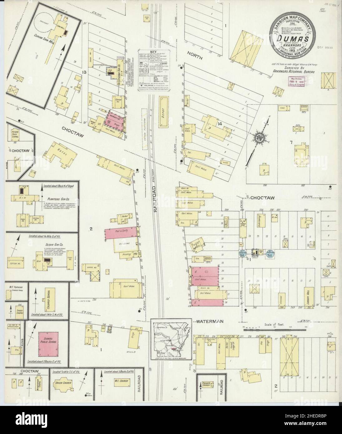 Dumas arkansas map hires stock photography and images Alamy