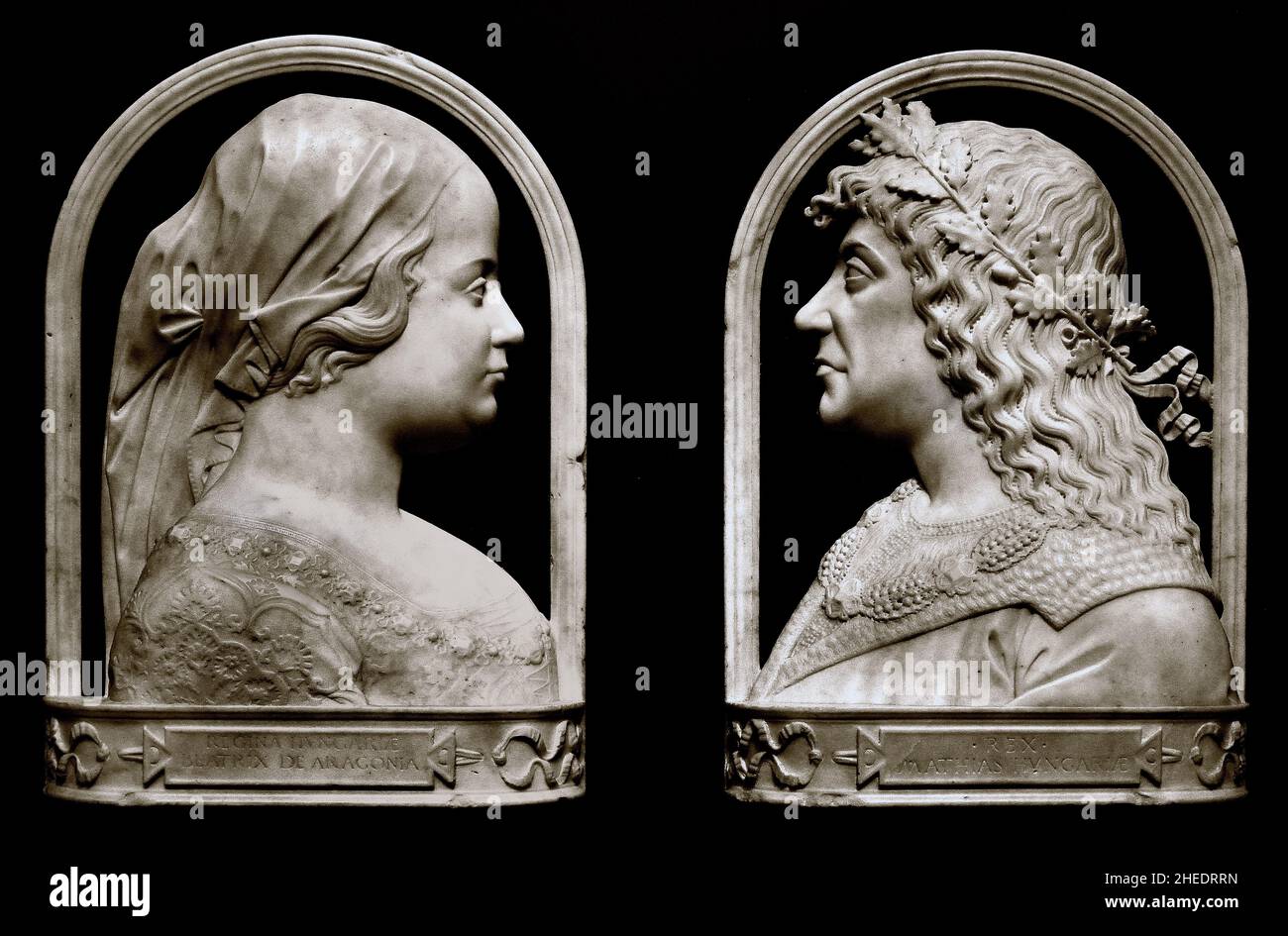 Beatrice of Aragon, queen consort of Hungary and Matthias Corvinus