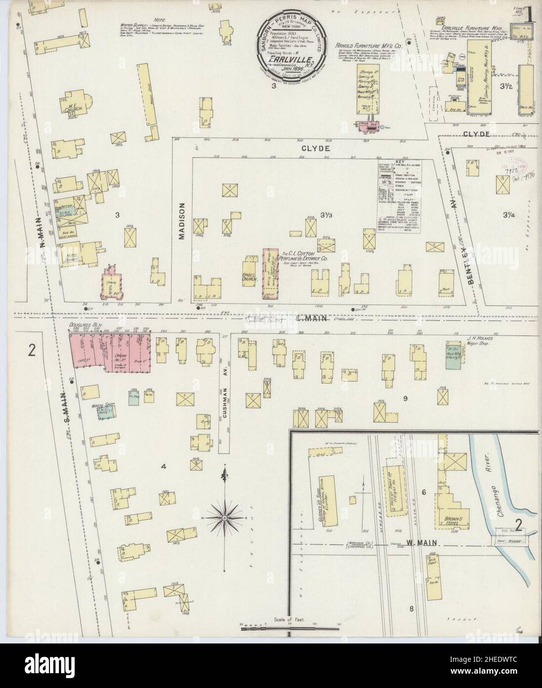 Map of earlville hires stock photography and images Alamy
