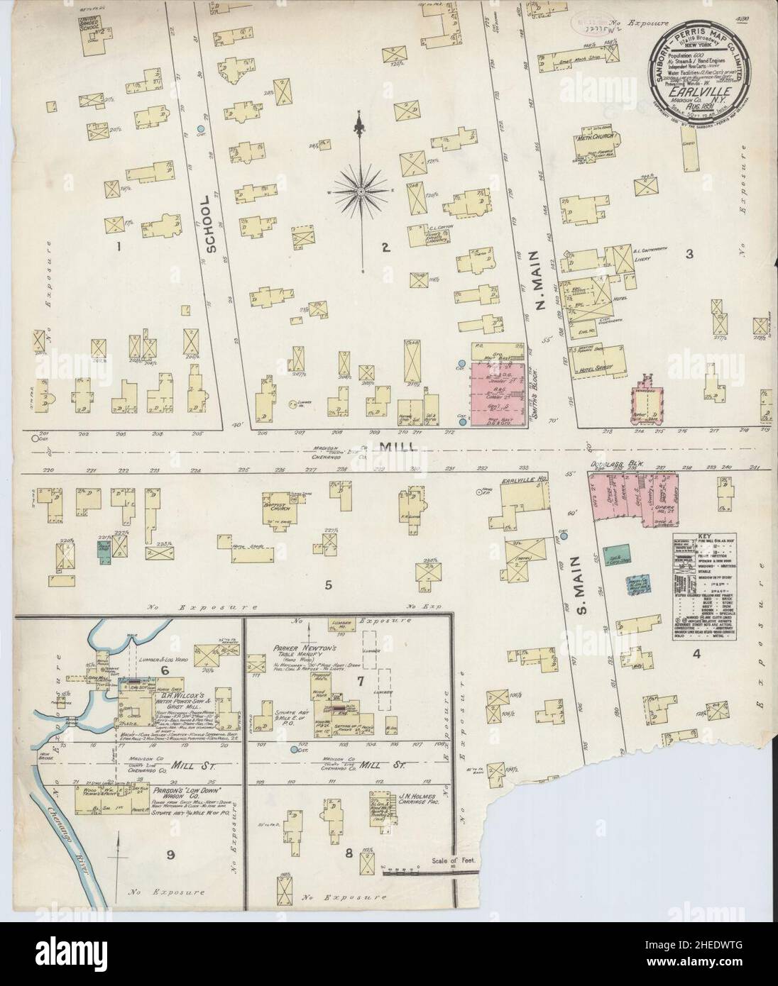 Map of earlville hires stock photography and images Alamy
