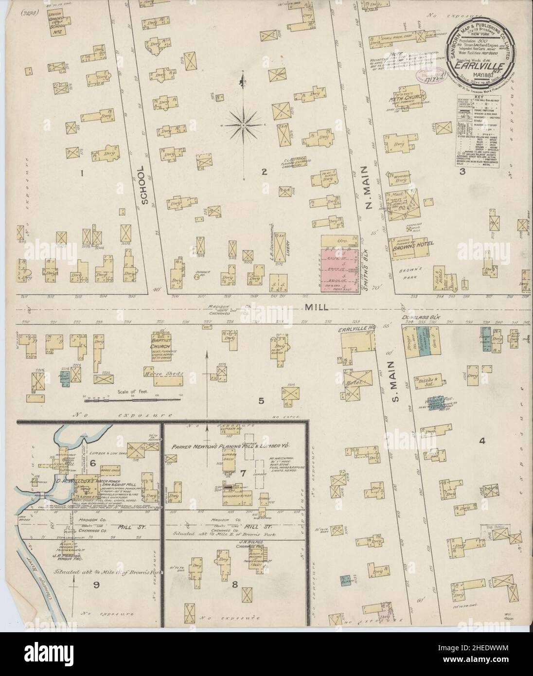 Map of earlville hires stock photography and images Alamy