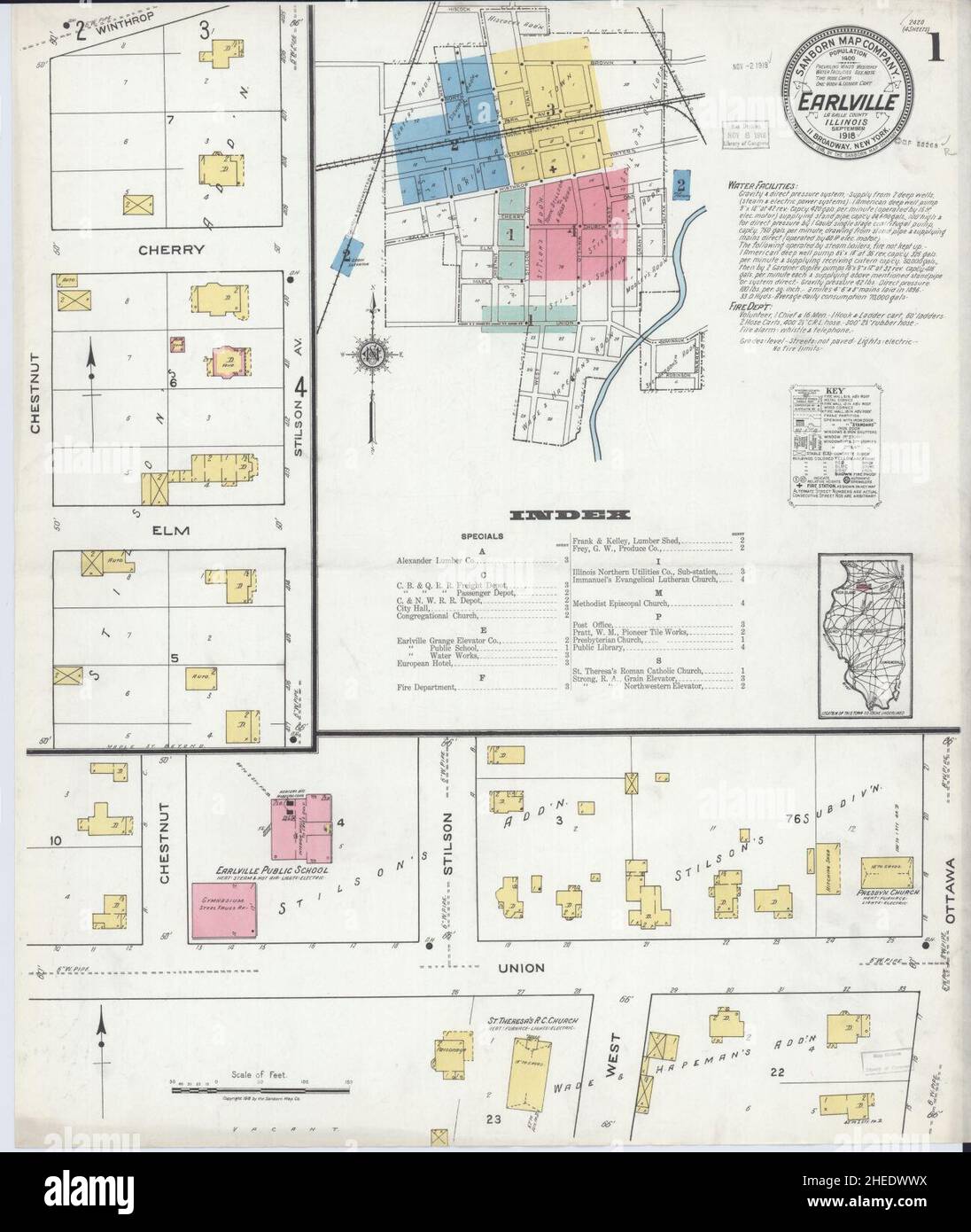 Map of earlville hires stock photography and images Alamy