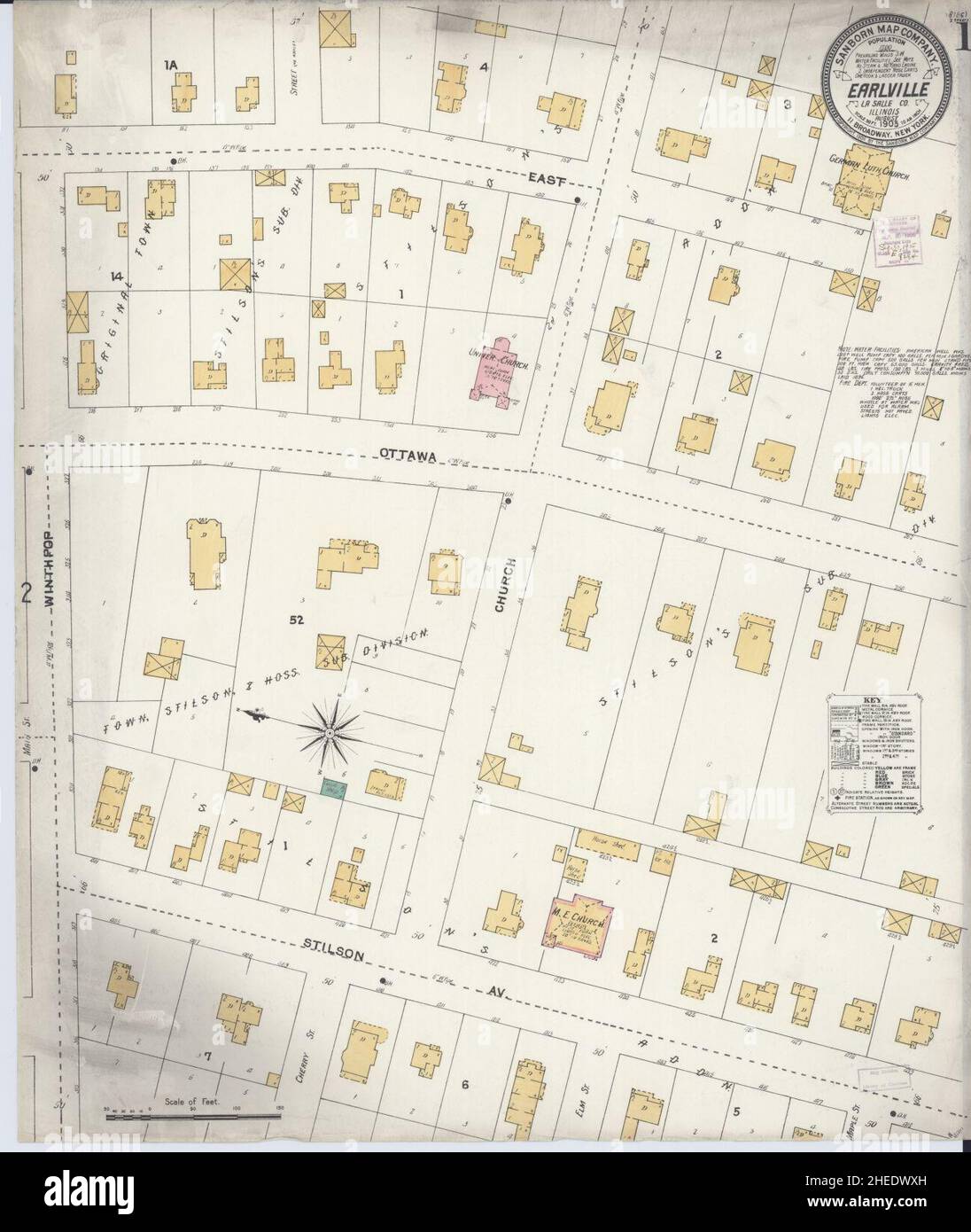 Map of earlville hires stock photography and images Alamy