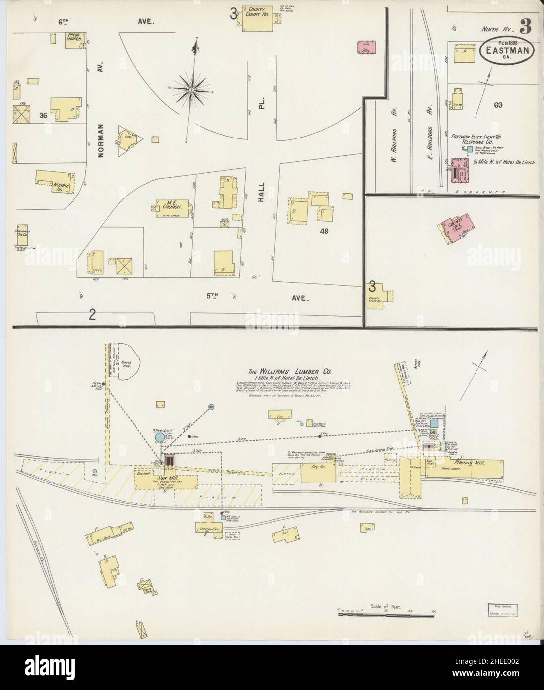 Eastman map hires stock photography and images Alamy
