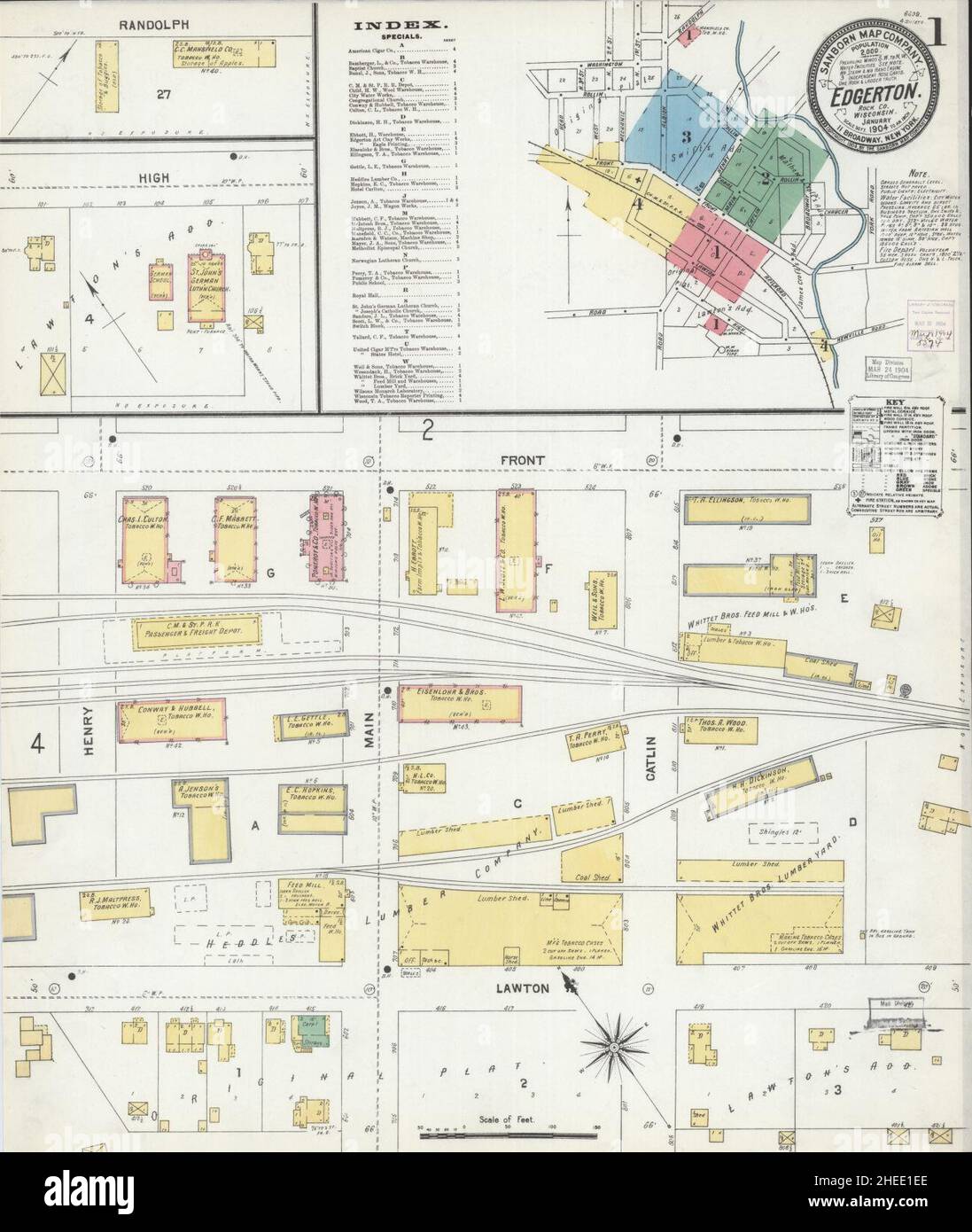 Map of edgerton wisconsin hires stock photography and images Alamy