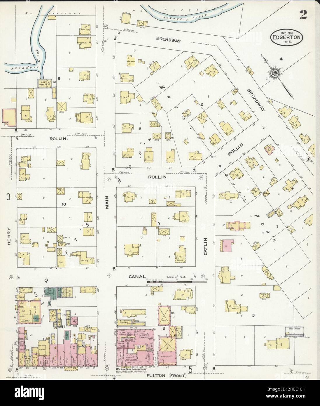 Map of edgerton wisconsin hires stock photography and images Alamy