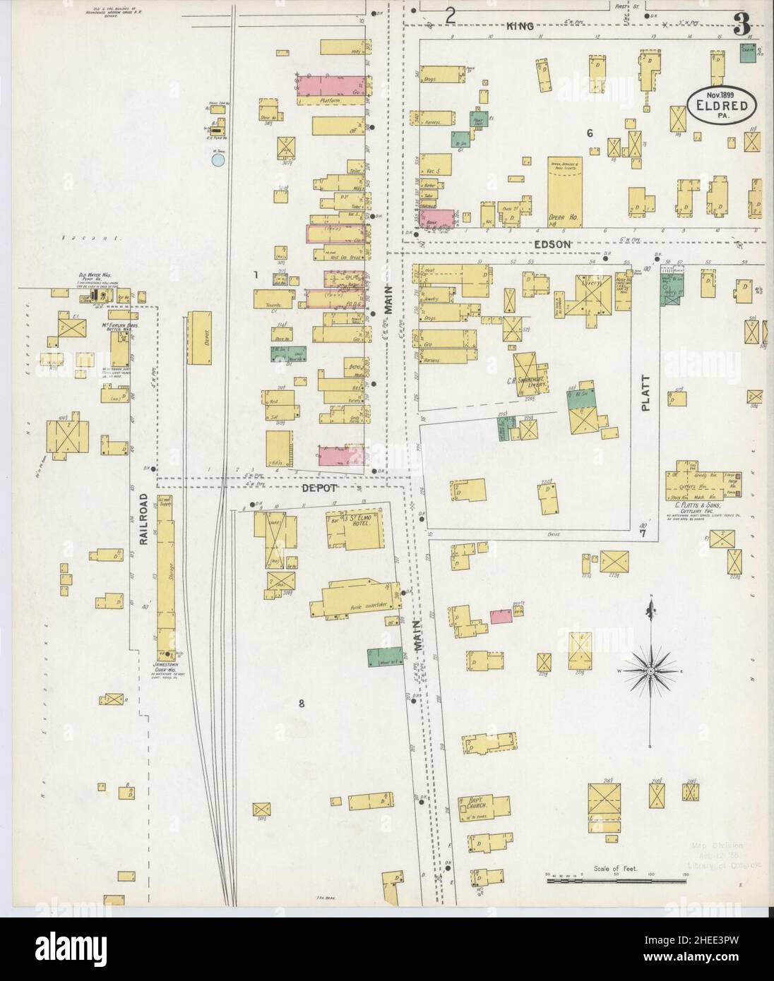 Eldred map hires stock photography and images Alamy