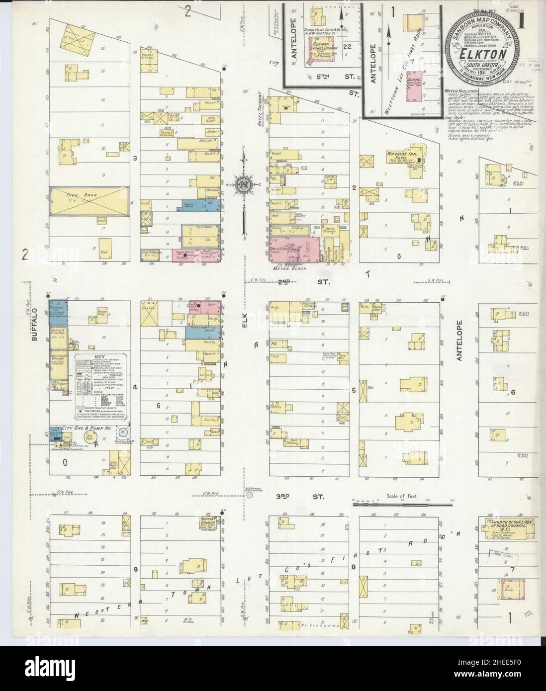 Map of brookings south dakota hires stock photography and images Alamy