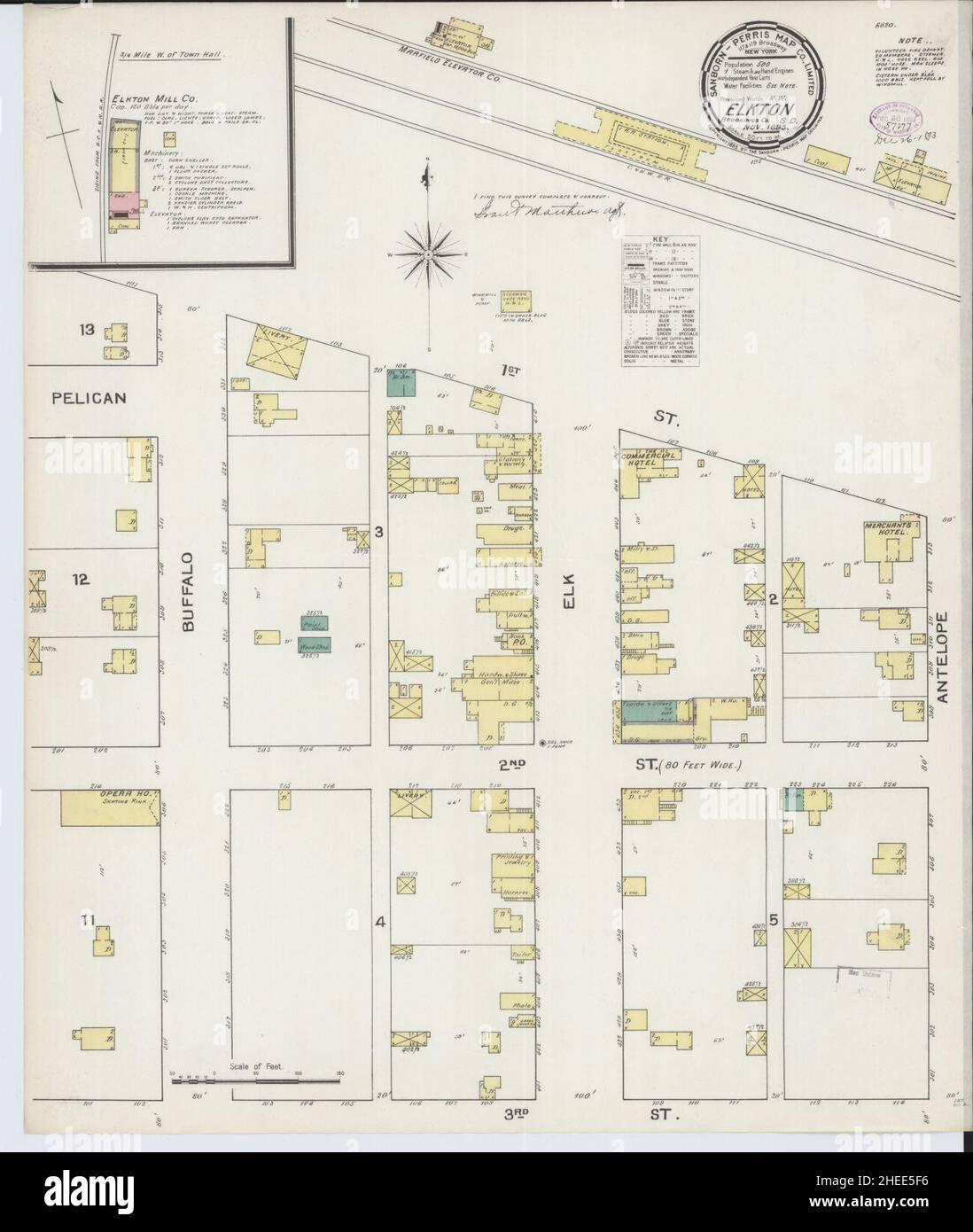 Map of brookings south dakota hires stock photography and images Alamy