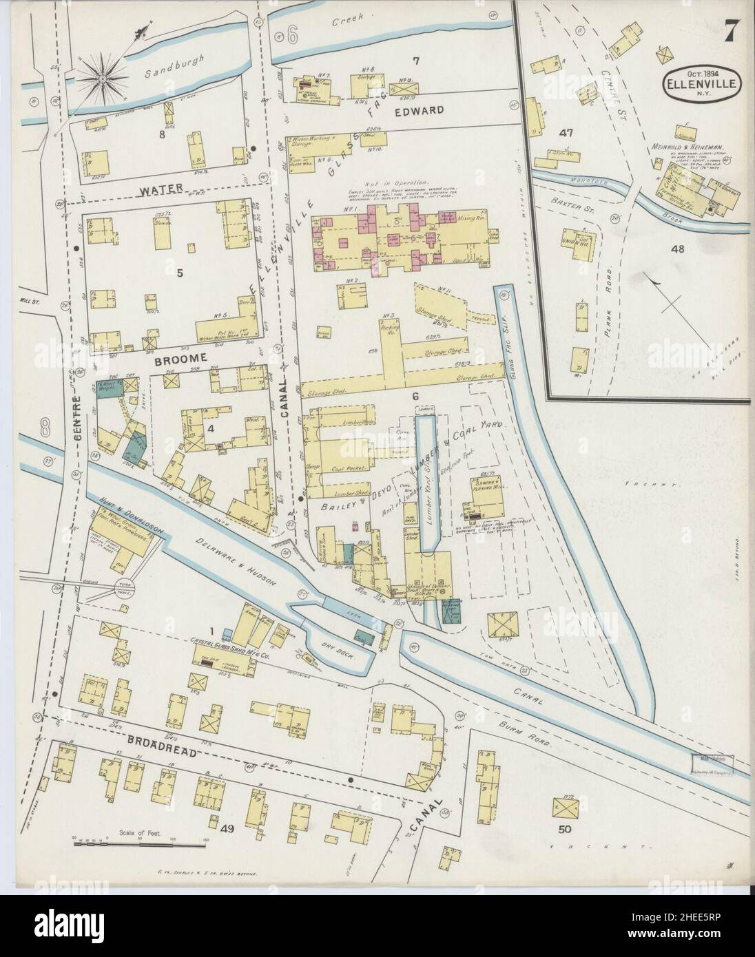 Map of ellenville hires stock photography and images Alamy