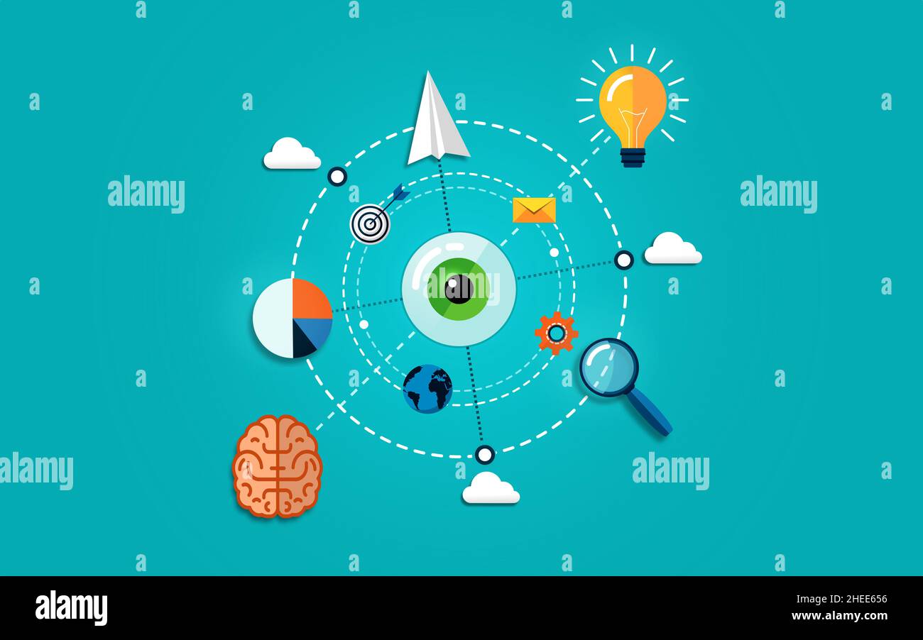 Digital Marketing Strategy Digital Marketing Plan Concept Stock