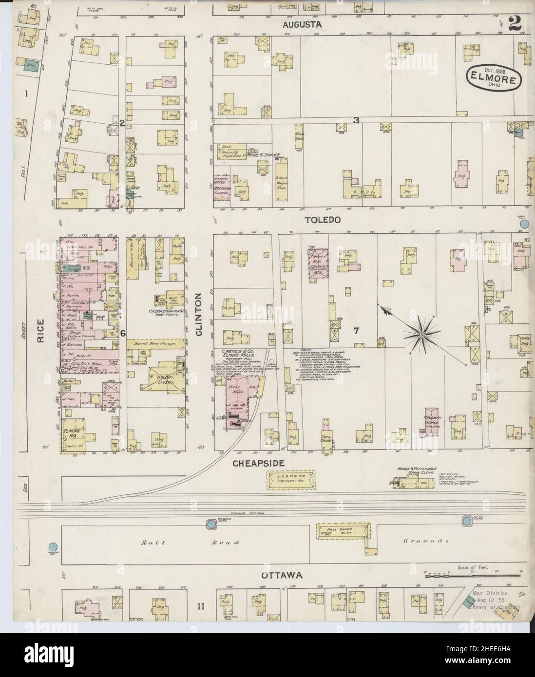 Map of elmore hires stock photography and images Alamy