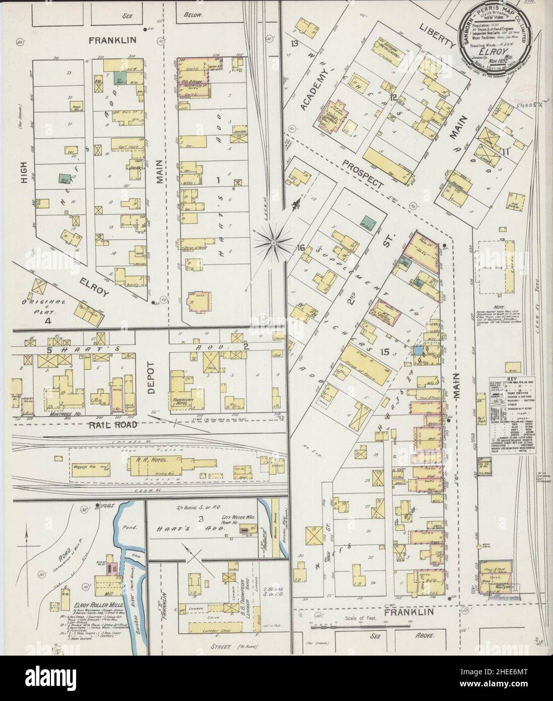 Map of elroy wisconsin hires stock photography and images Alamy