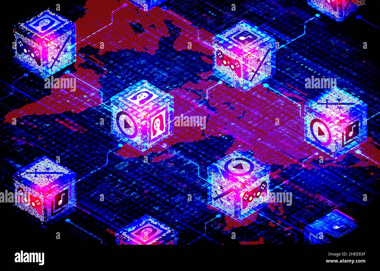 NFT Marketplace NFT DeFi Blockchain Ecosystem for NFTs