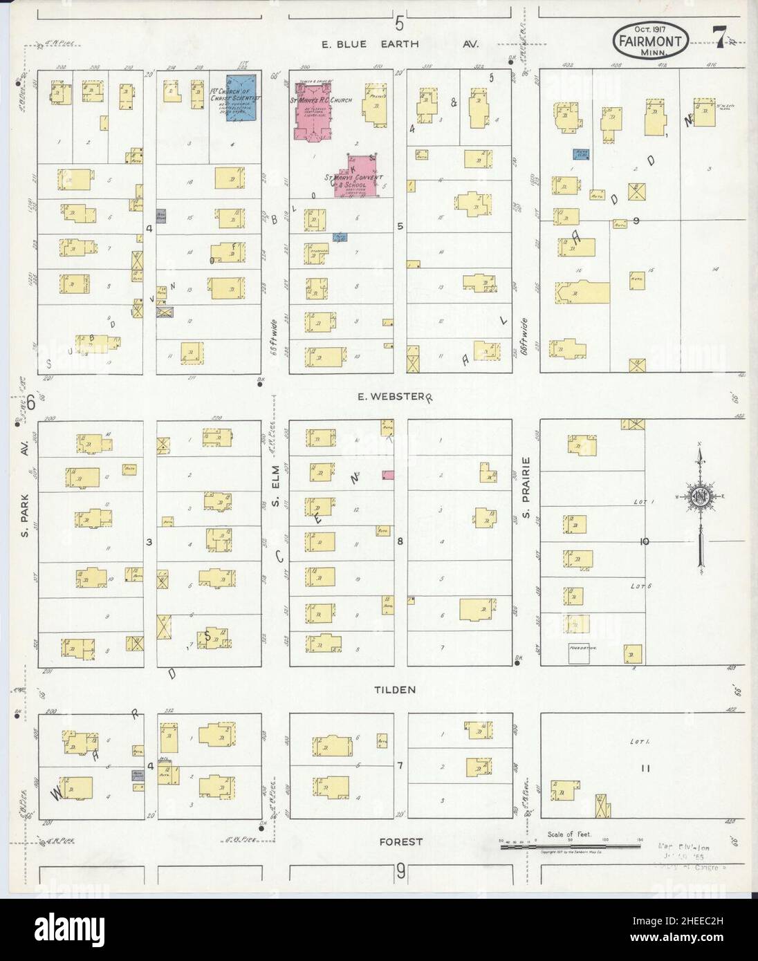 Map of fairmont minnesota hires stock photography and images Alamy