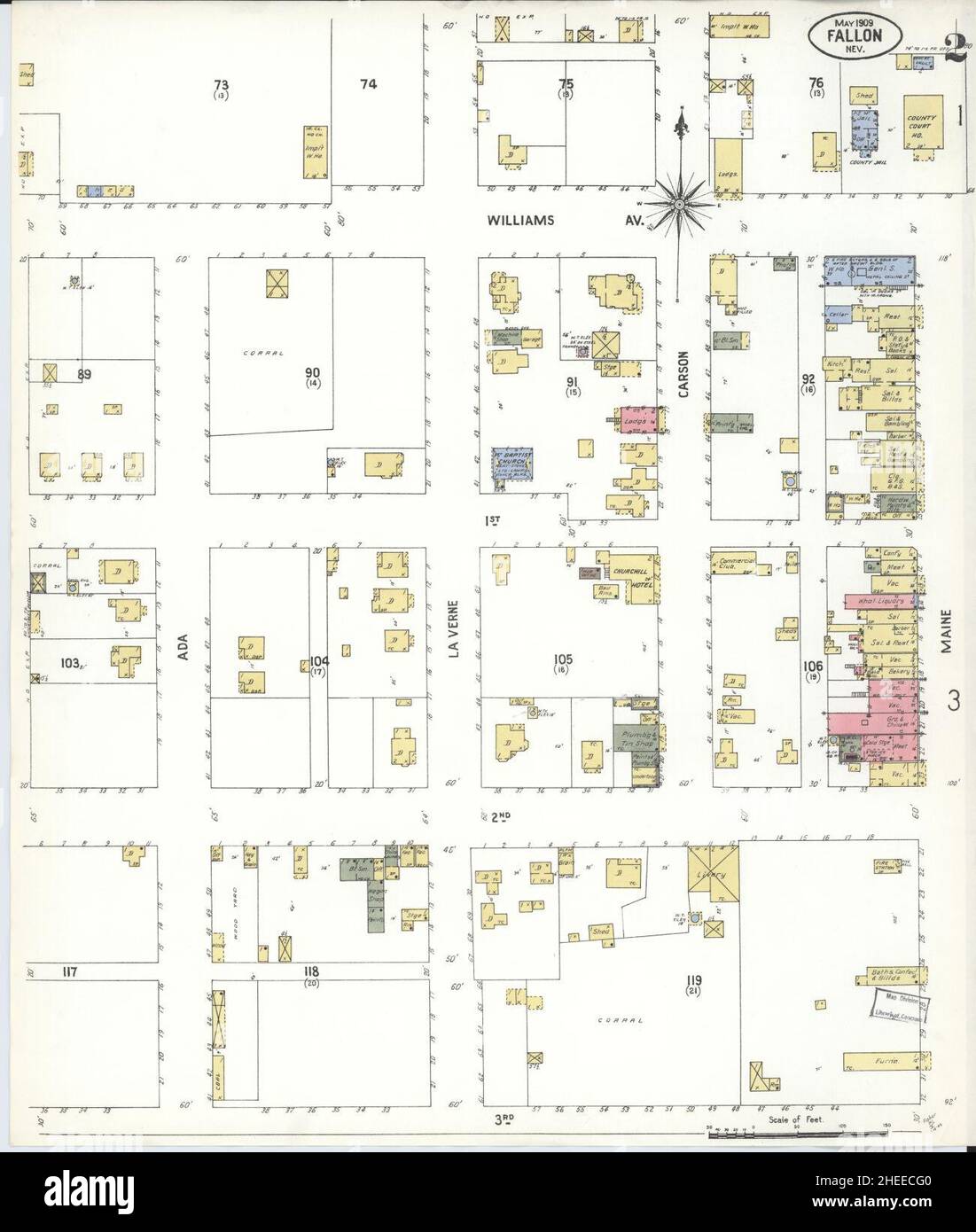 Churchill county nevada map hires stock photography and images Alamy