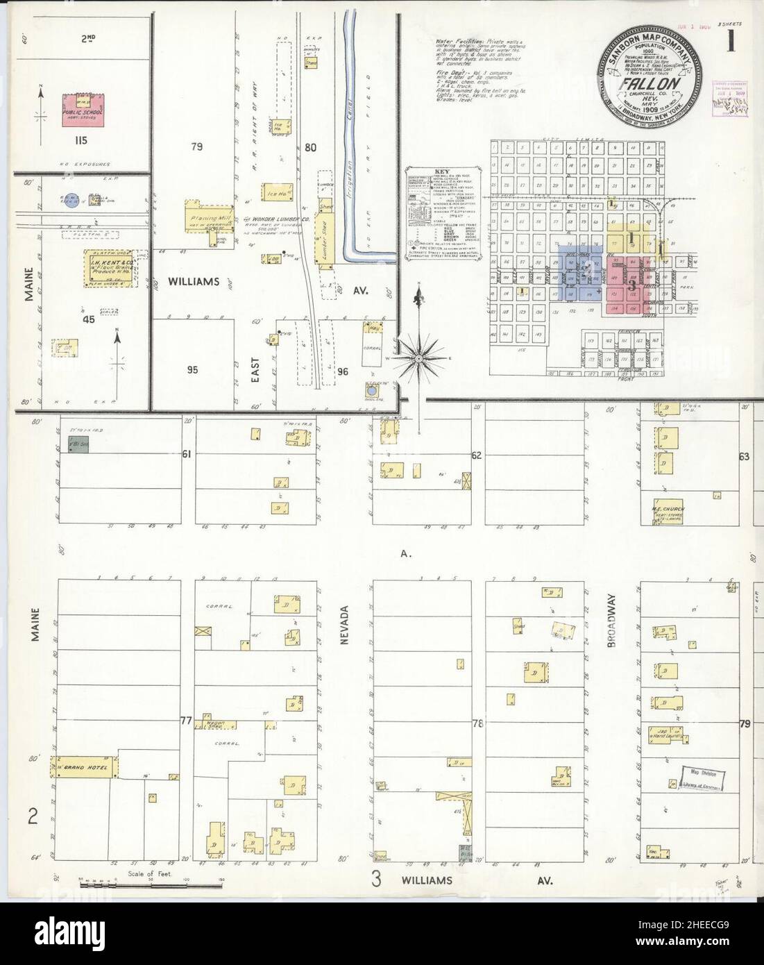 Churchill county nevada map hires stock photography and images Alamy